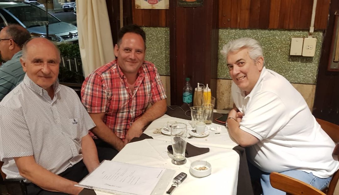 Reunion de trabajo con el Ing. en Geologia Isidoro Abel Schalamuk