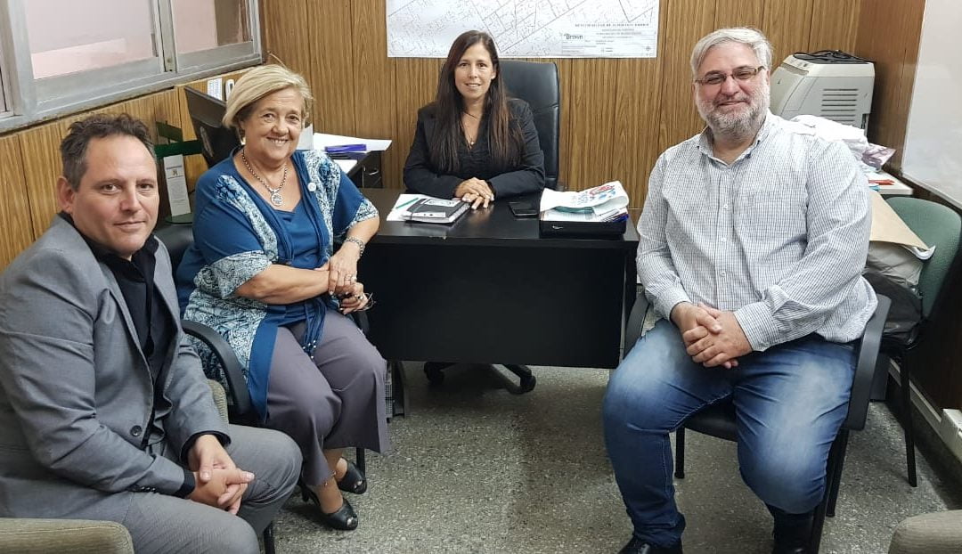 Reunion de trabajo Alte. Brown