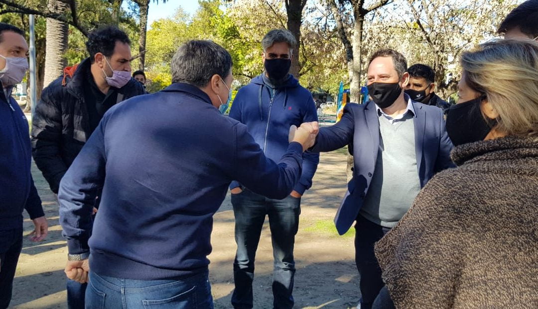 Lanzamiento del programa CANASTA AHORRO en la localidad de Florencio Varela