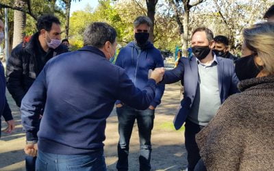Lanzamiento del programa CANASTA AHORRO en la localidad de Florencio Varela