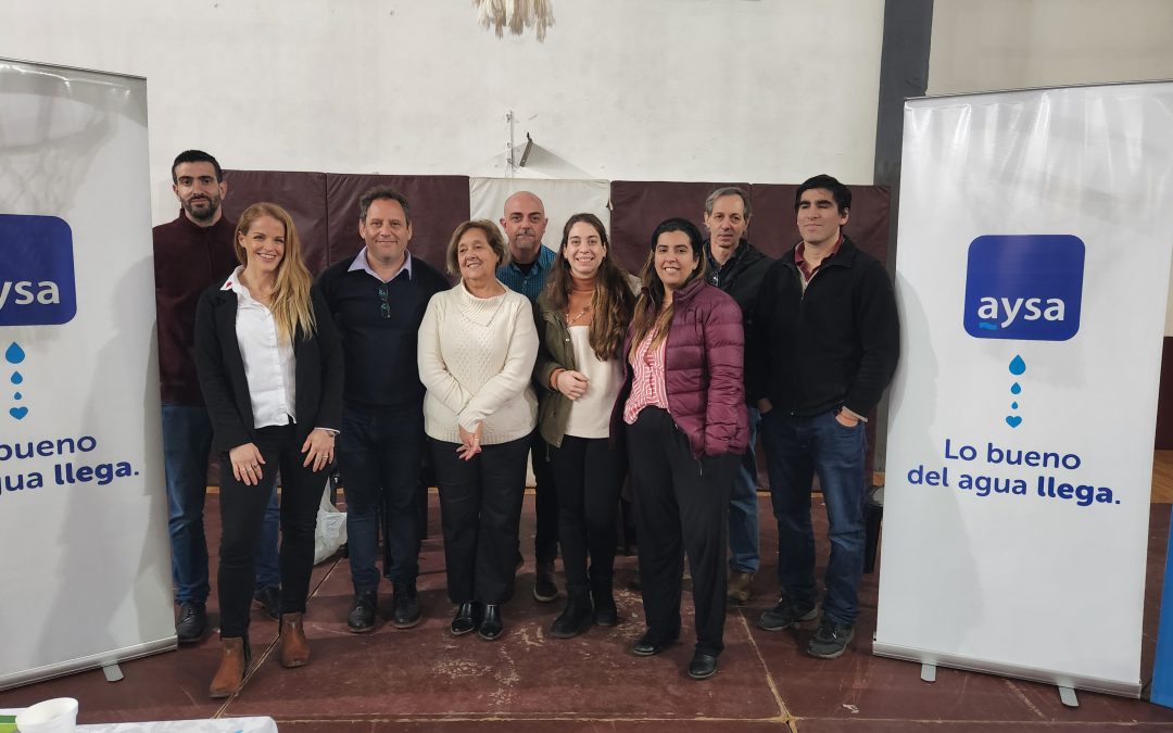 Con Encadenar desarrollamos proveedores para AYSA en Lanus