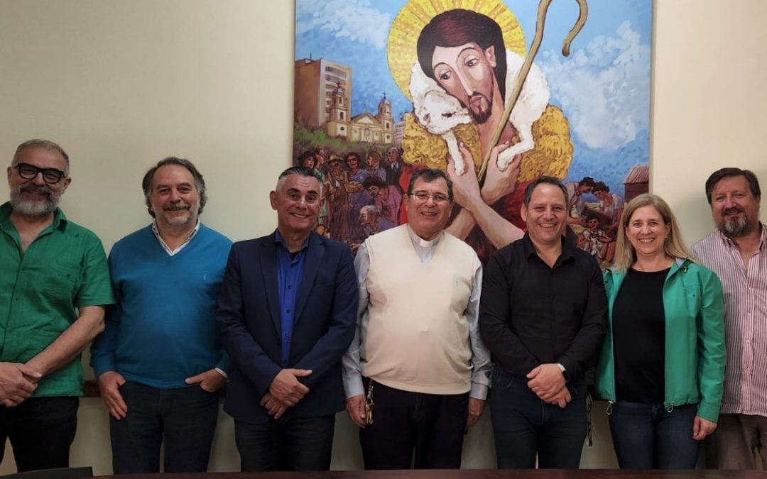 Reunion de trabajo con el Obispo de Quilmes