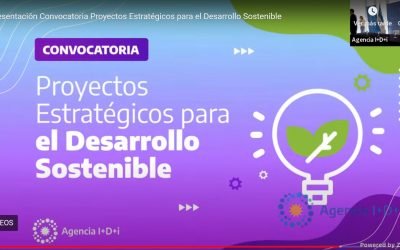 Se lanzó la Convocatoria a Proyectos Estratégicos para el Desarrollo Sostenible por un total de 2300 millones de pesos