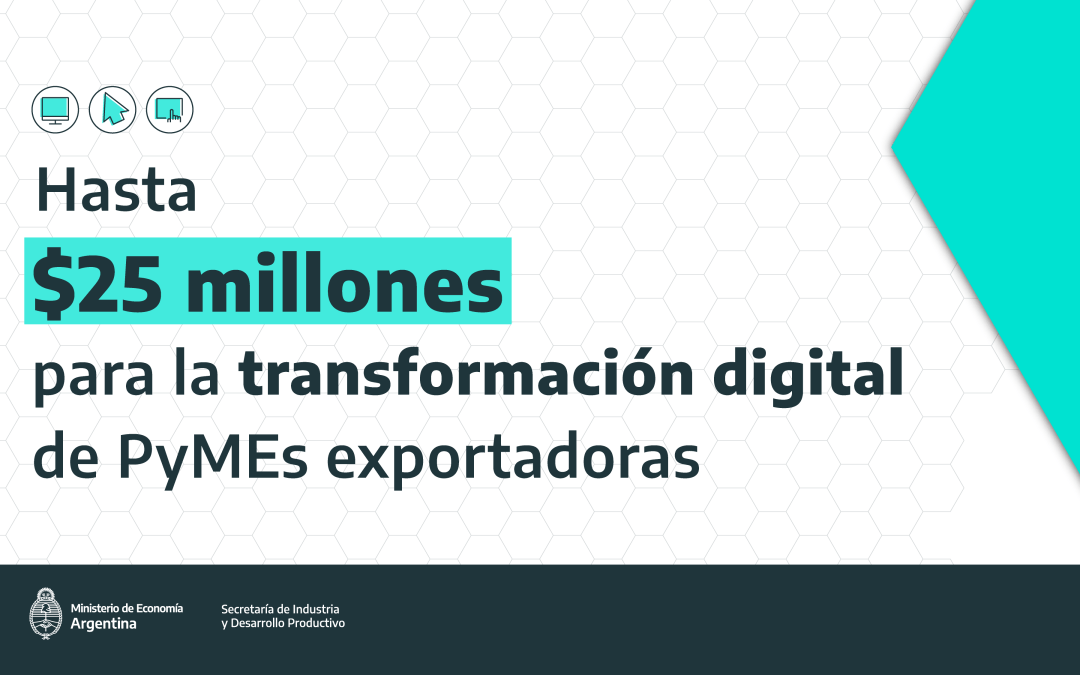 Acceder a un Aporte No Reembolsable (ANR) para la Transformación Digital de PyMEs exportadoras