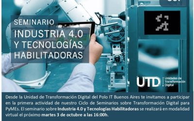 Seminario Industria 4.0 y tecnologias habilitadoras