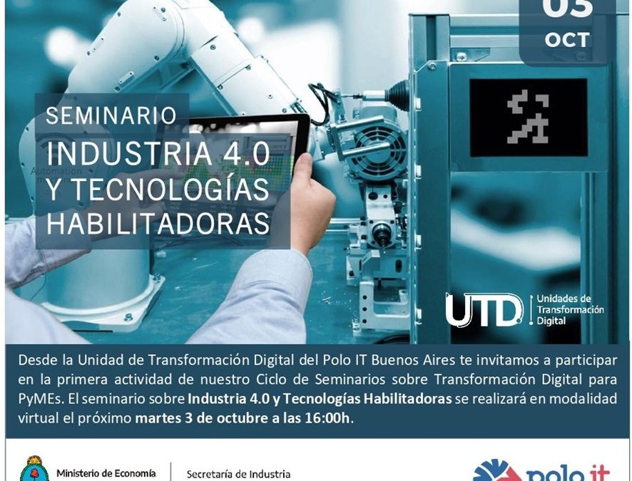 Seminario Industria 4.0 y tecnologias habilitadoras