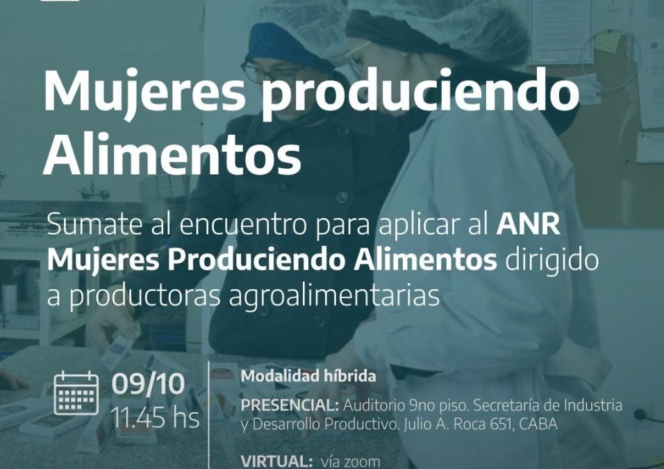 Mujeres Produciendo Alimentos