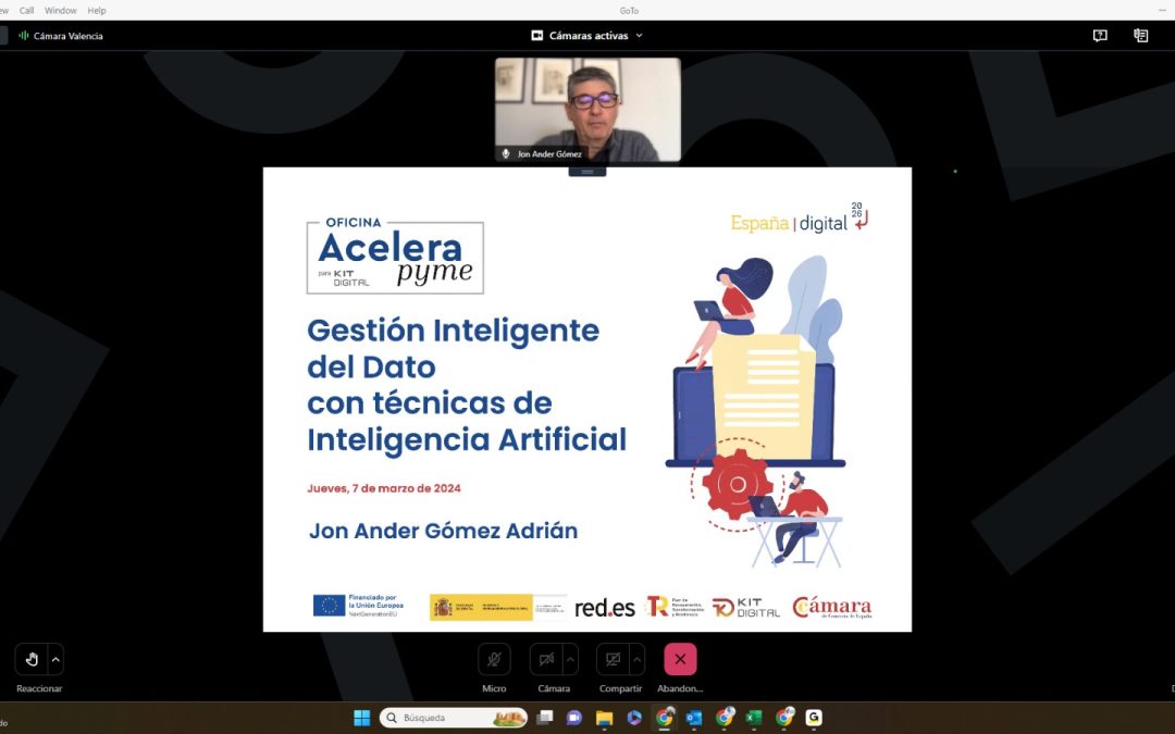 Taller Gestion inteligente del dato con tecnicas IA