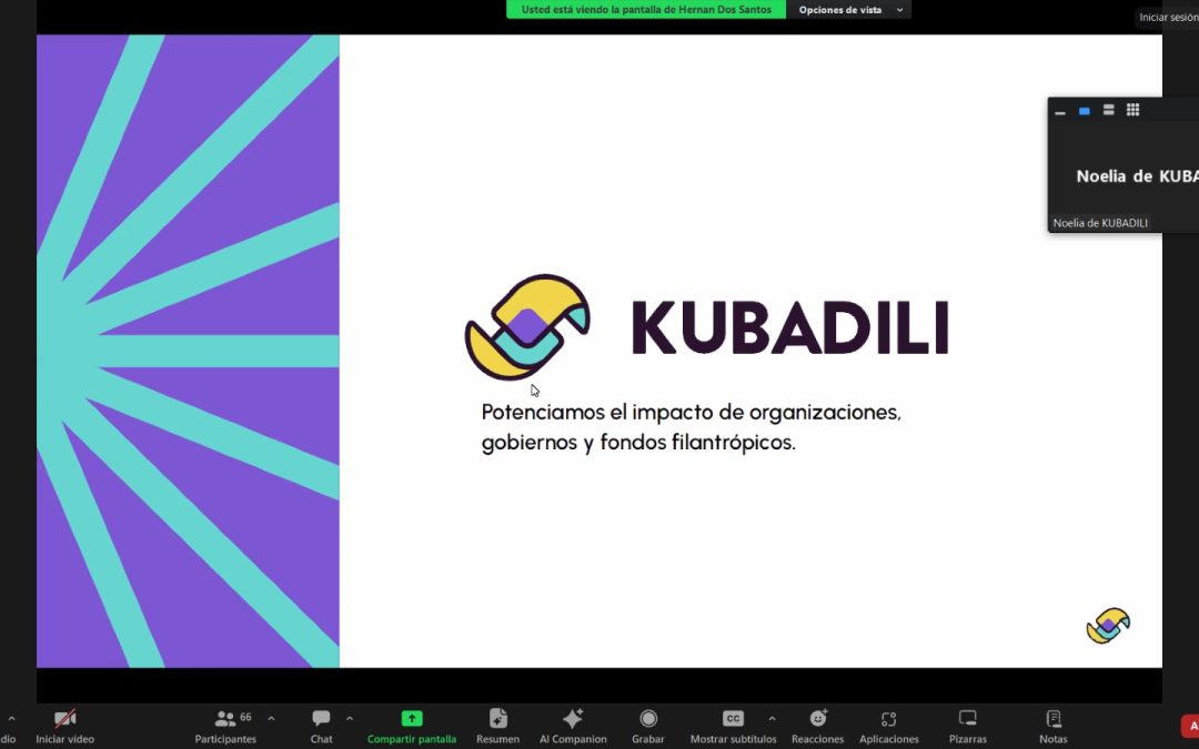 Seminario sobre sostenibilidad de las ONG de Kubadili