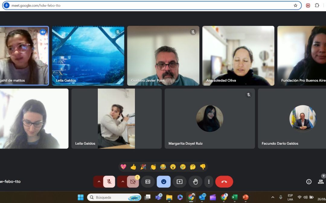 Bienvenida a Nuevas Voluntarias: Margarita Doyel Ruiz y Lusmila Abigahil de Mattos