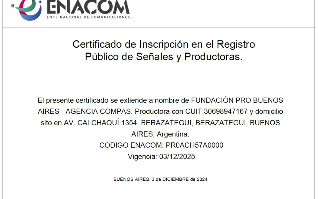 Productora COMPAS