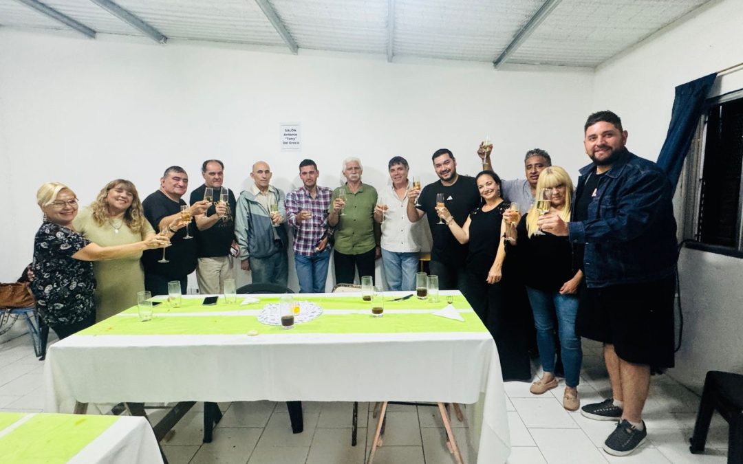 Brindis de fin de año Circulo de Periodistas Mariano Moreno de Berazategui
