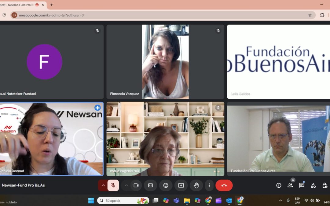 Reunion de coordinacion con Newsan