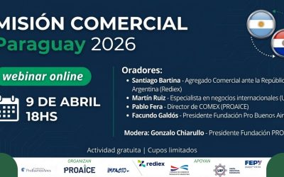 Webinar “Misión Comercial Paraguay 2026” + Curso “ABC de la Importación y Exportación”